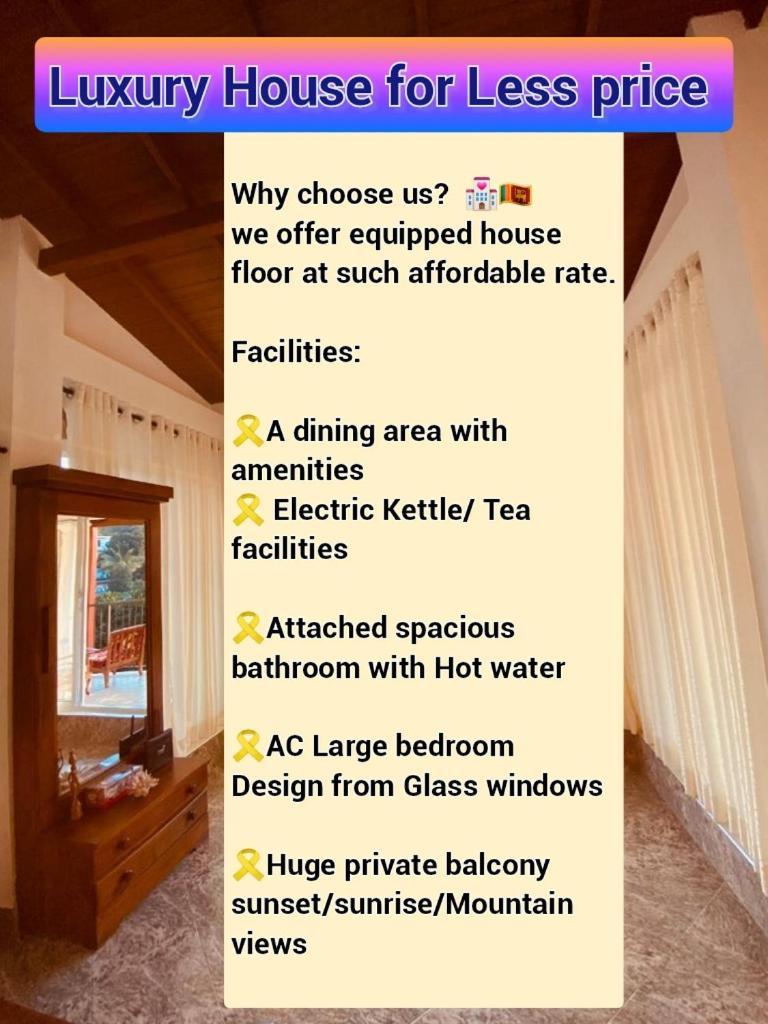 Kandyan View Homestay -Foreign Eksteriør billede